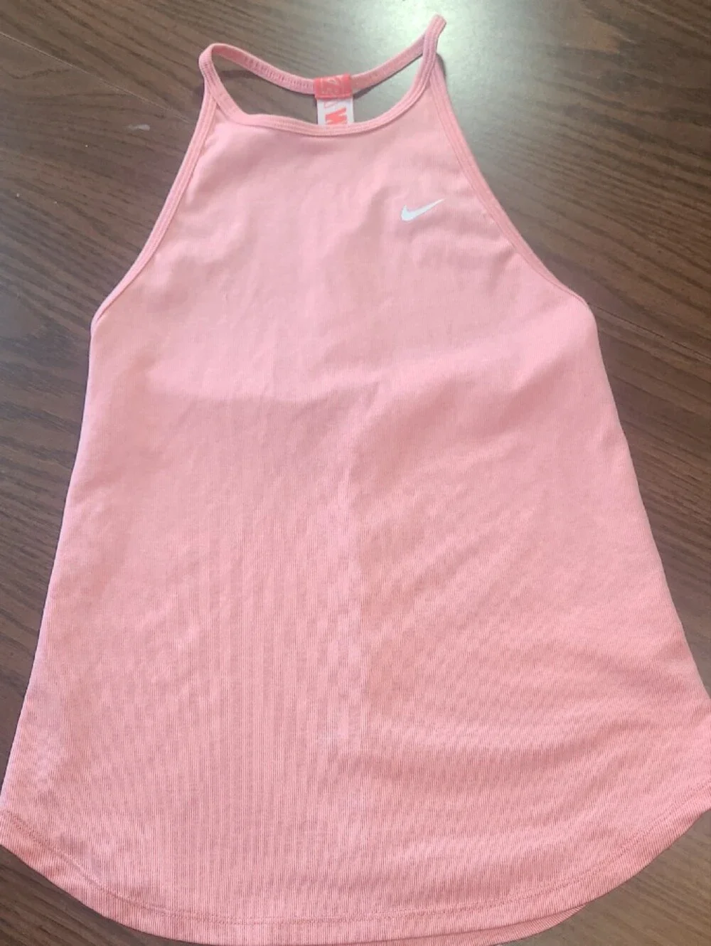 Nike Womens Pink Halter Tank with Red and Navy Shorts Set Size Small